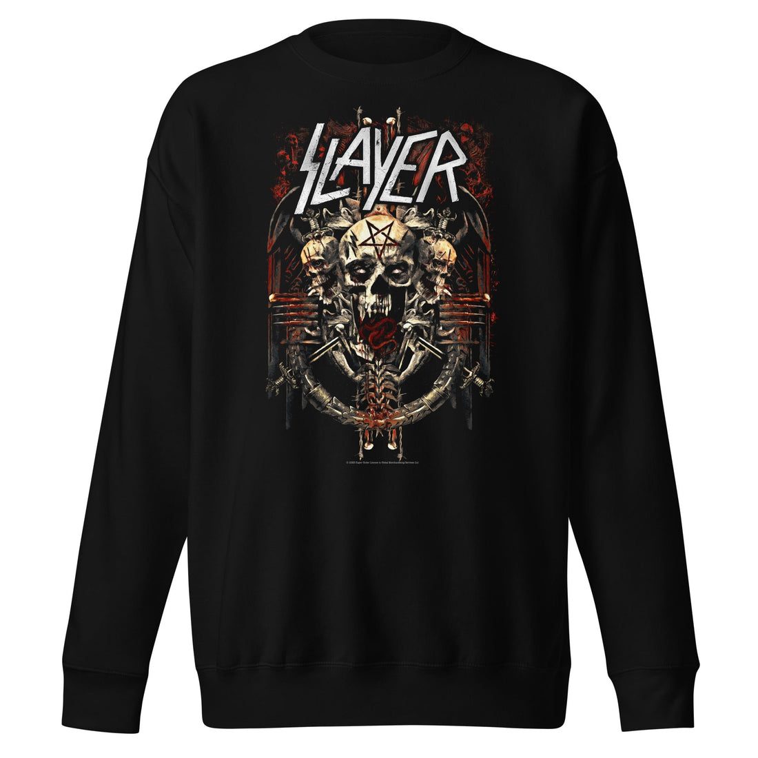Slayer - Triple Skull Sweatshirt
