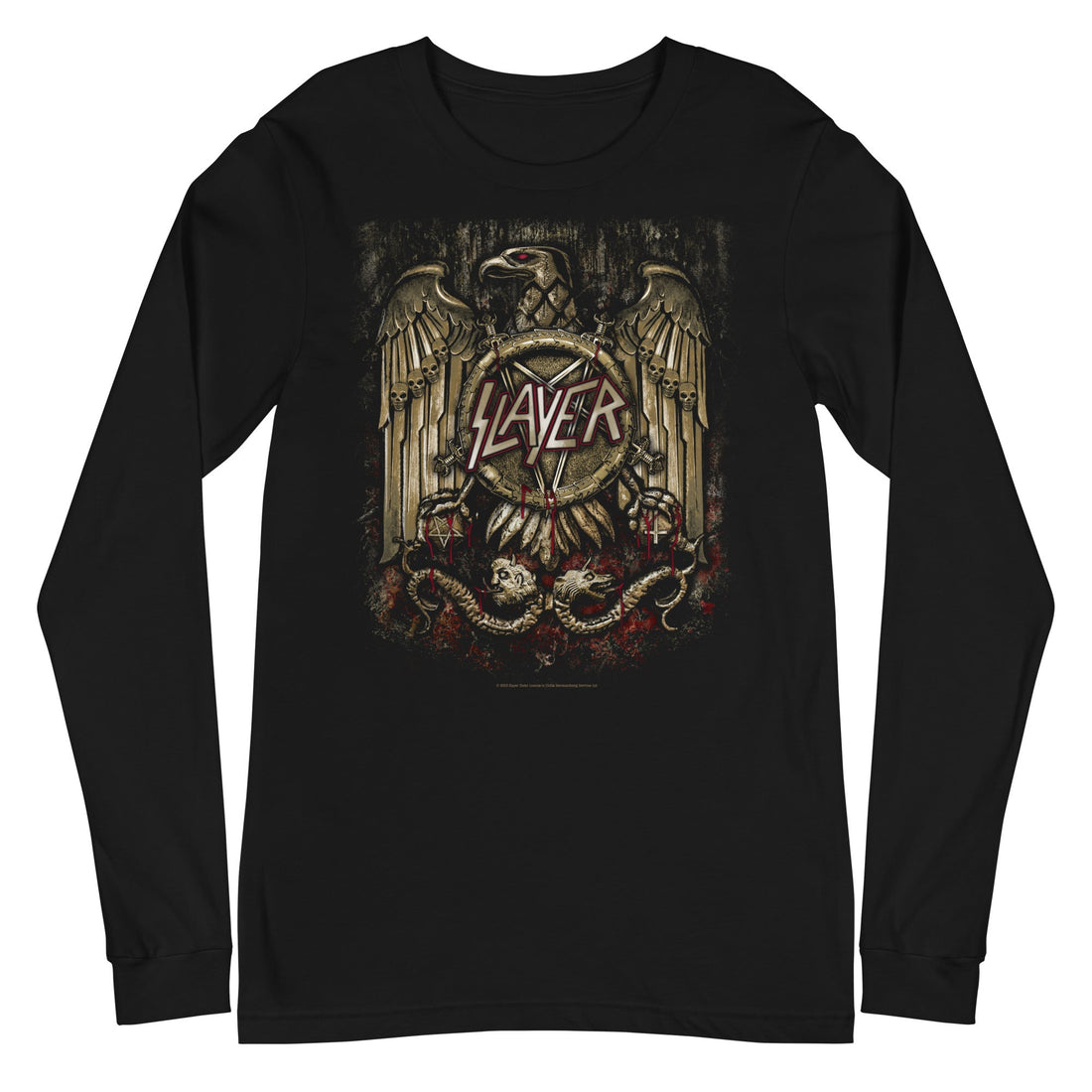 Slayer - Eagle Statue Long Sleeve T-Shirt