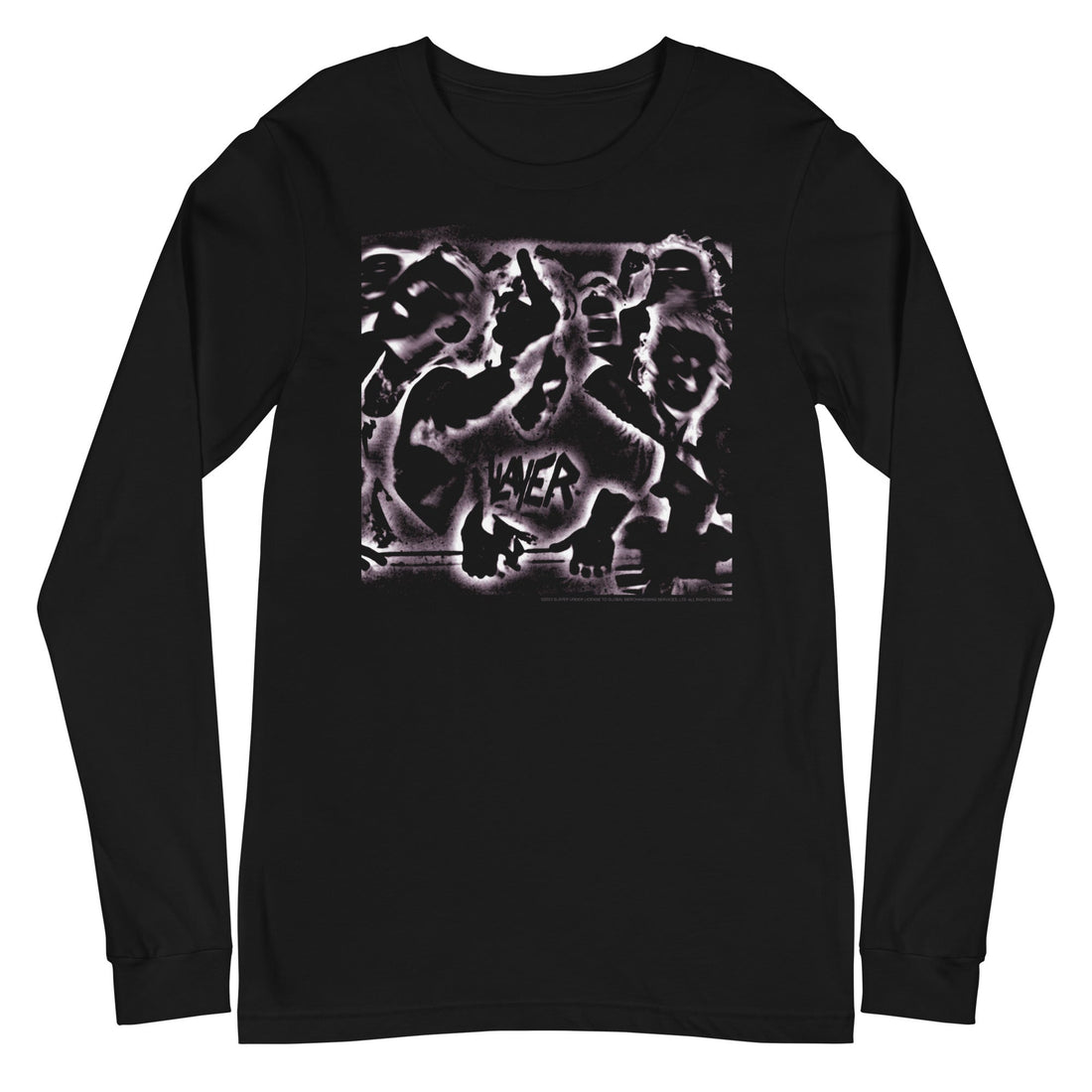 Slayer - Abstract Logo Long Sleeve T-Shirt