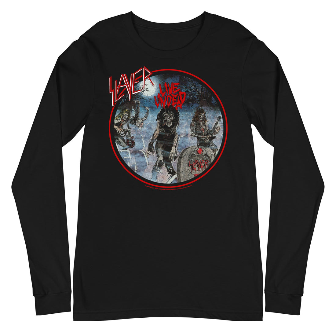 Slayer - Death Rock Long Sleeve T-Shirt