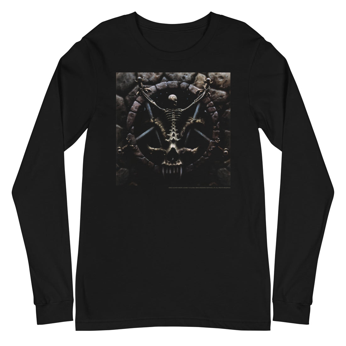 Slayer - Skeleton Pentagram Long Sleeve T-Shirt