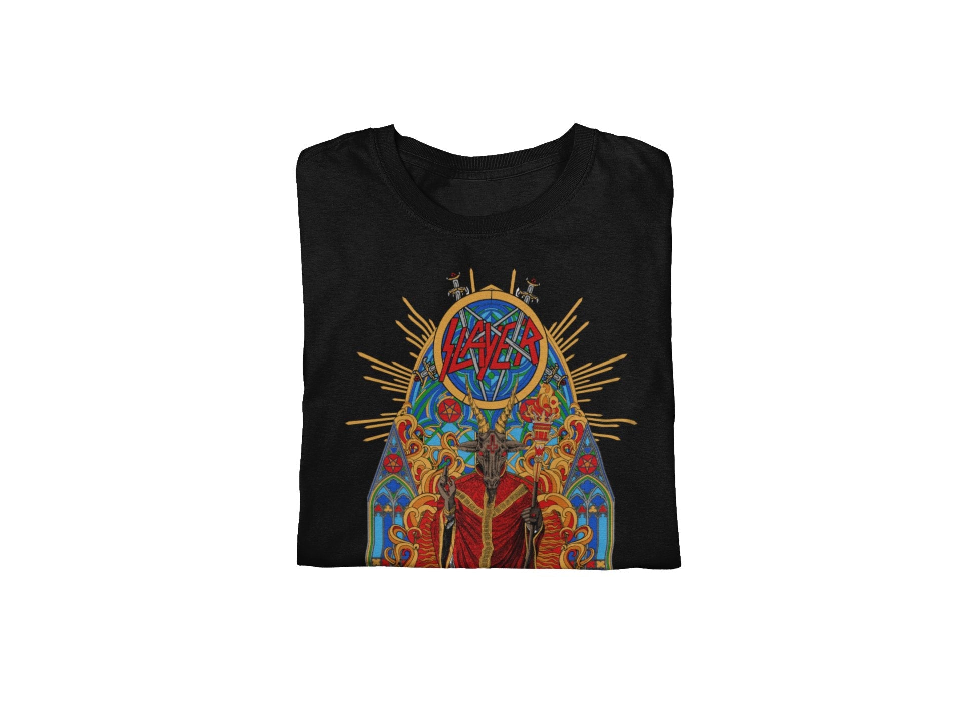 Slayer - Chapel Jumbo Print T-Shirt