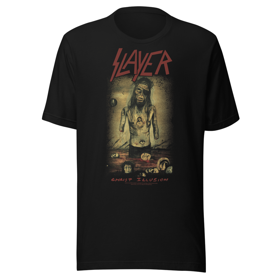 Slayer - Christ Illusion Jumbo Print T-Shirt