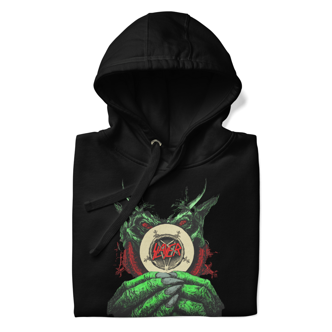 Slayer Demon Hands Vintage  Hoodie