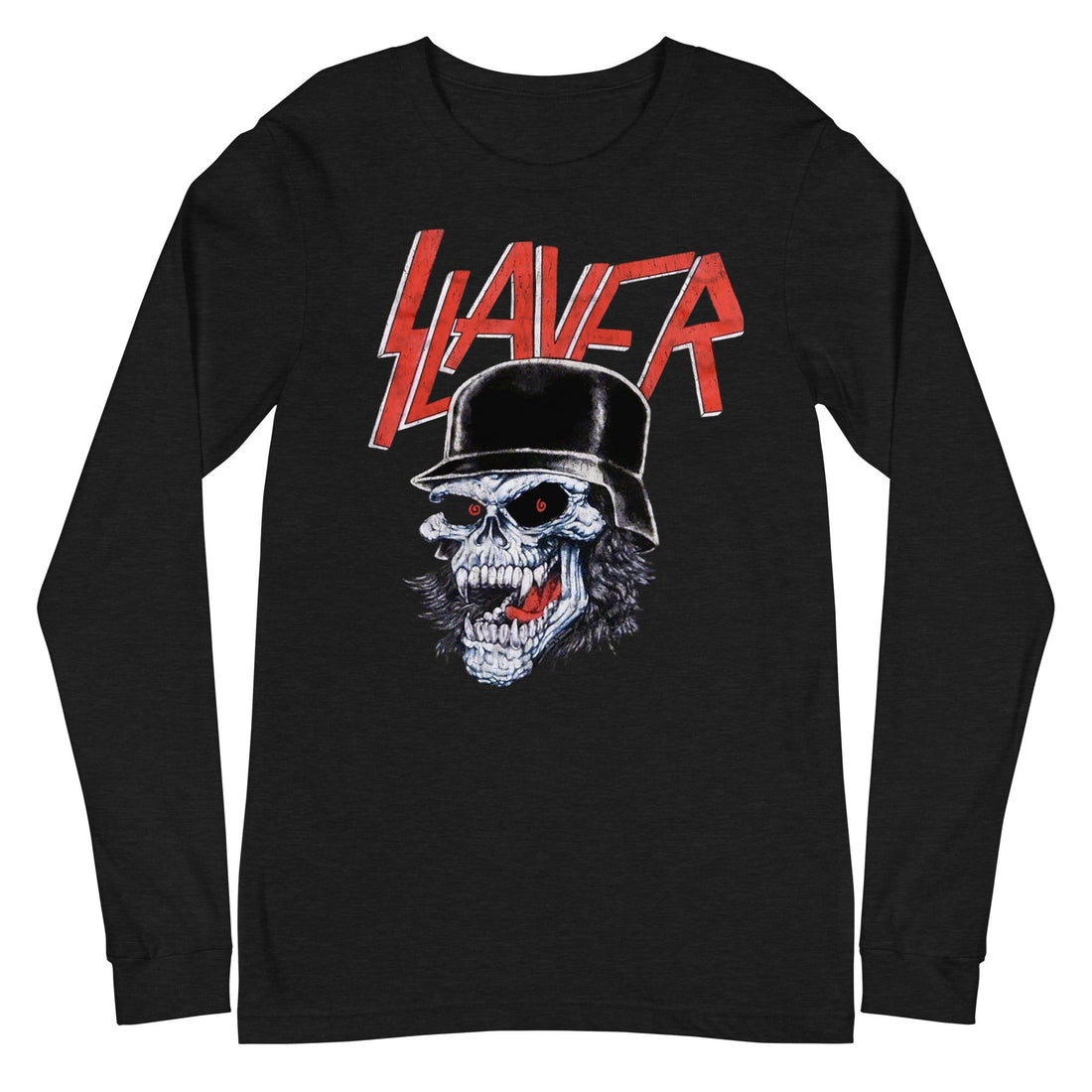 Slayer - Helmet Skull Long Sleeve T-Shirt