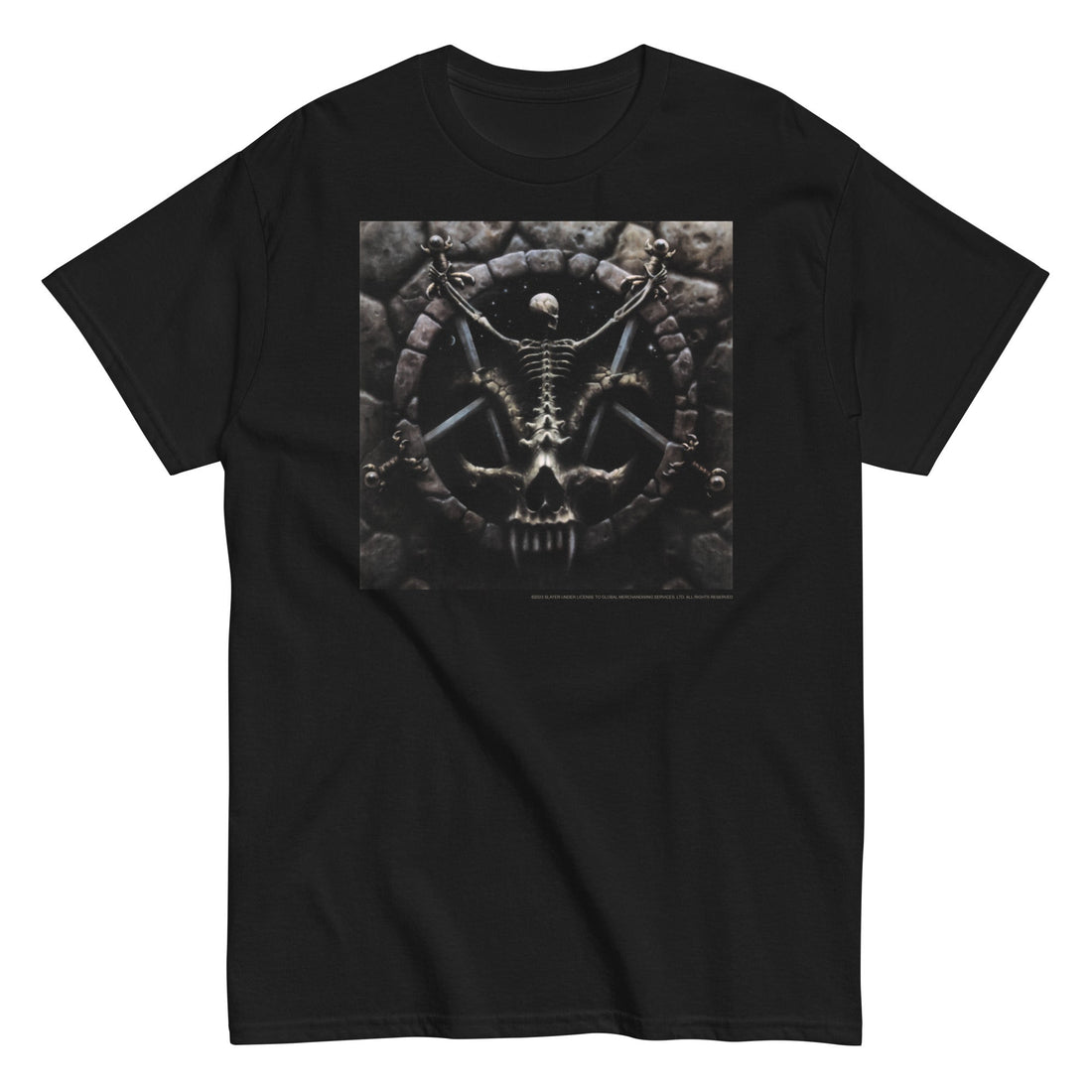 Slayer - Skeleton Pentagram T-Shirt