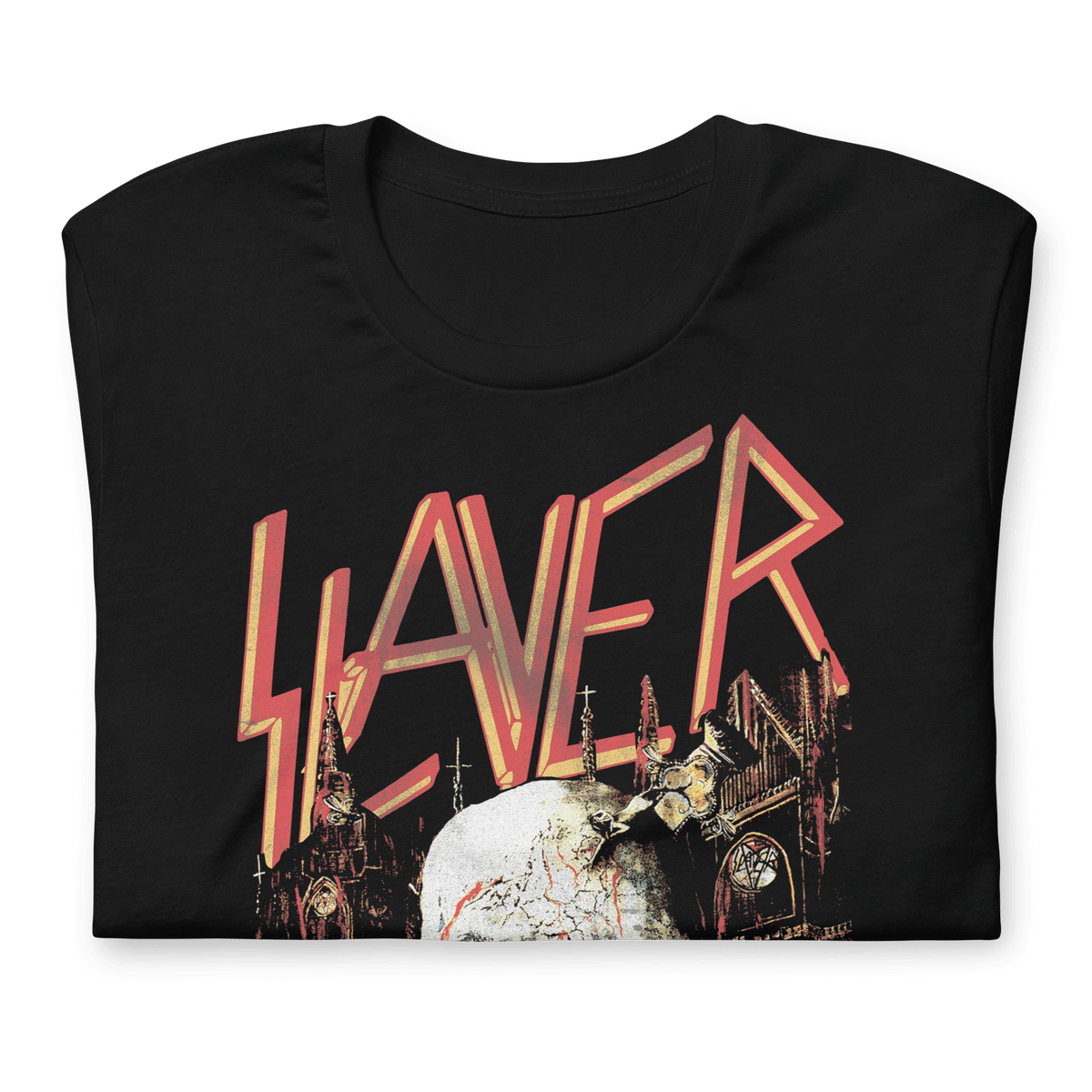 Slayer - Sound Skull Jumbo Print T-Shirt