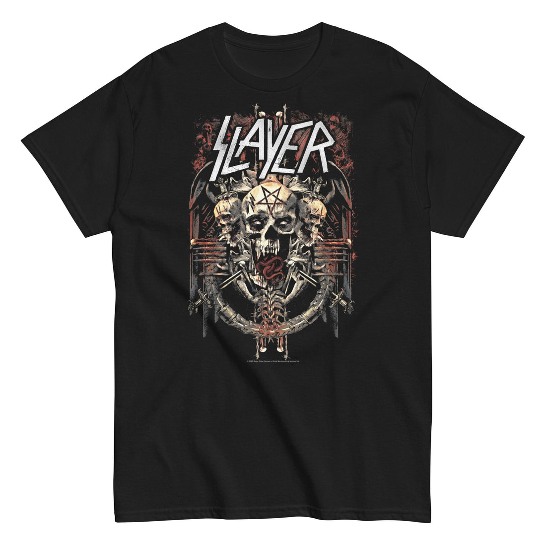 Slayer - Triple Skull T-Shirt