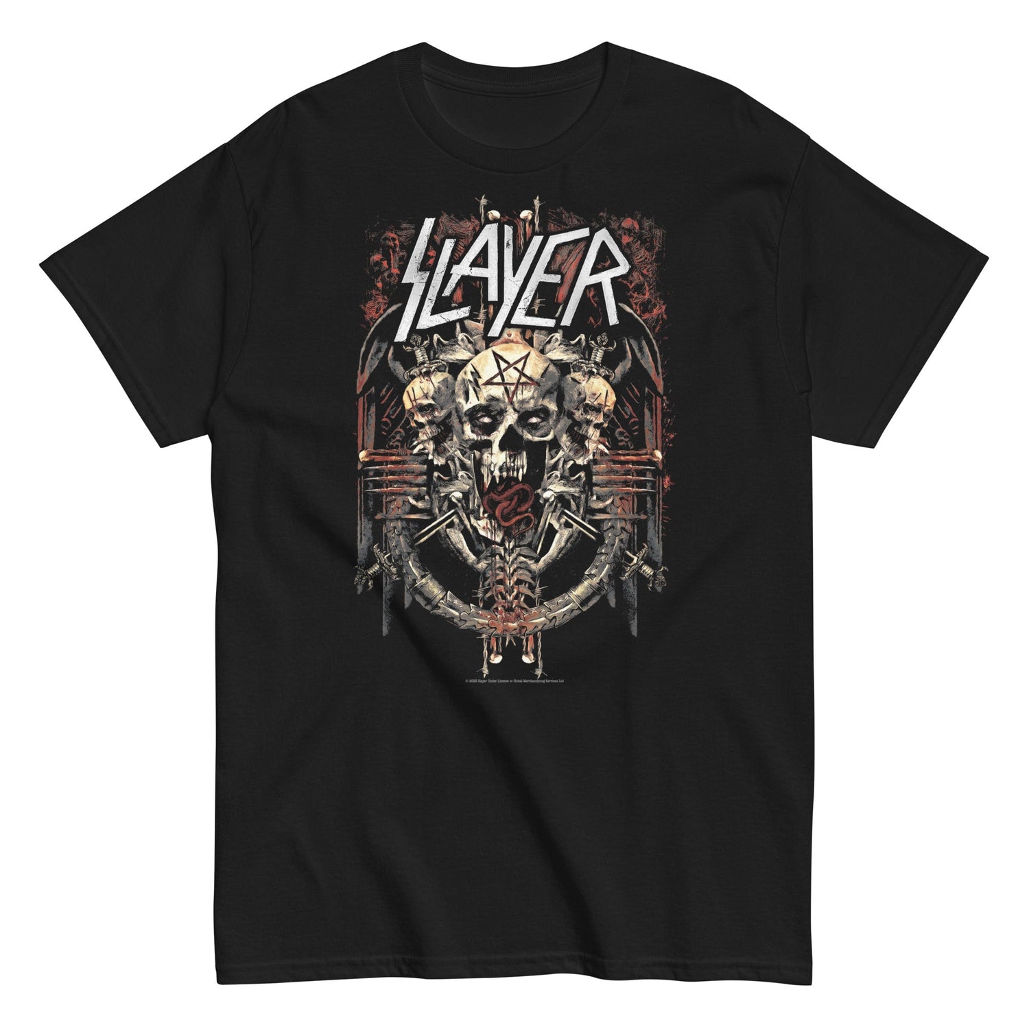 Slayer - Triple Skull T-Shirt