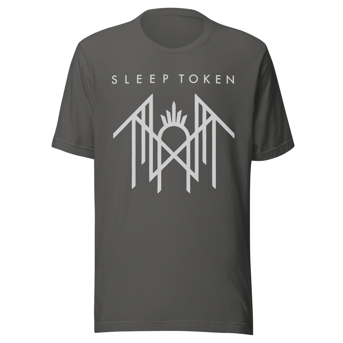 Gray t-shirt with &