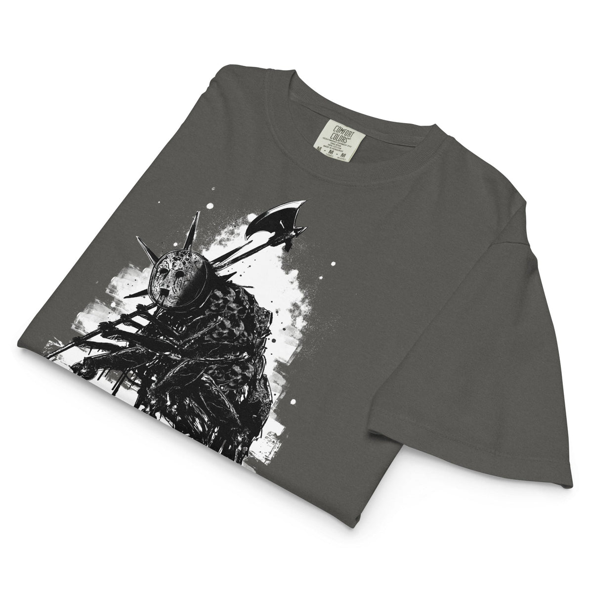 Sleep Token Distraction Mineral Wash Womens Crop Top