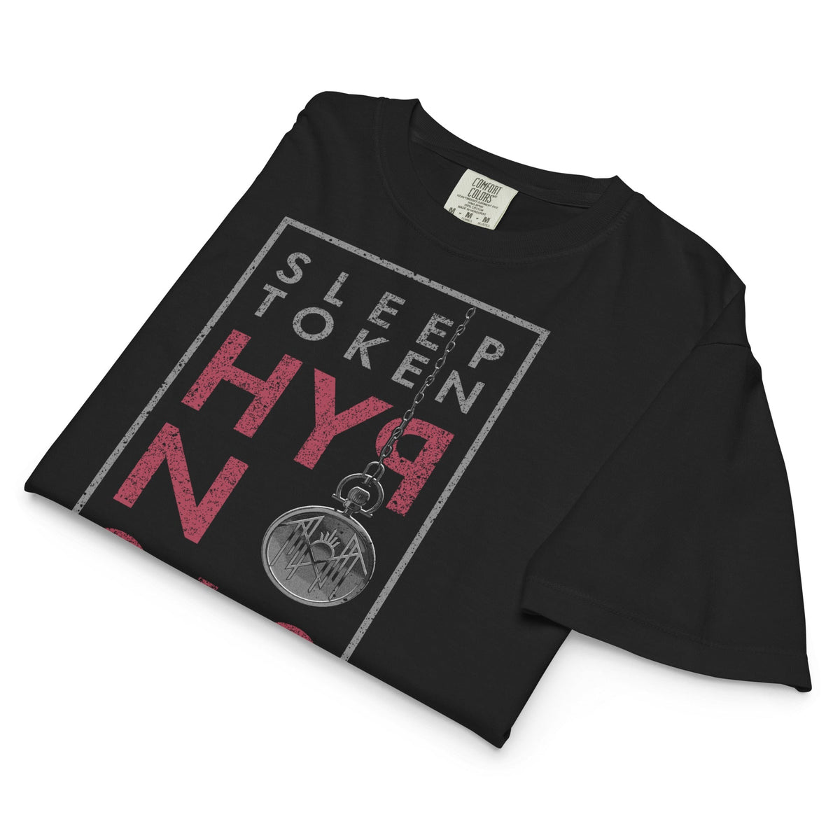 Sleep Token Euclid Mineral Wash Womens Crop Top