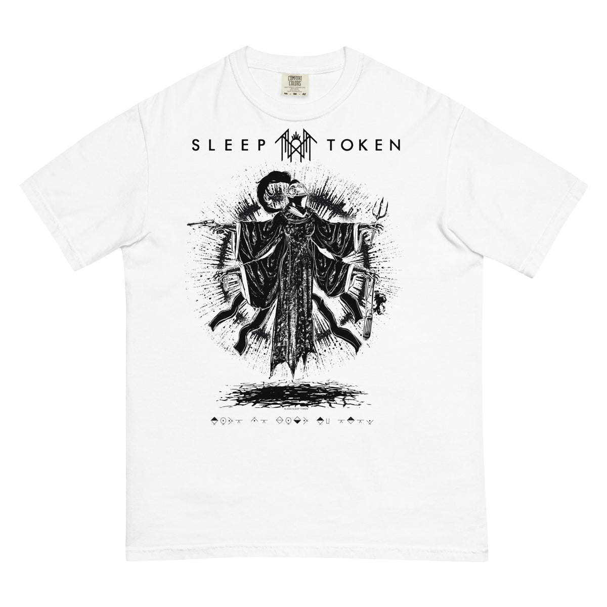 Sleep Token Fall for Me Mineral Wash T-Shirt