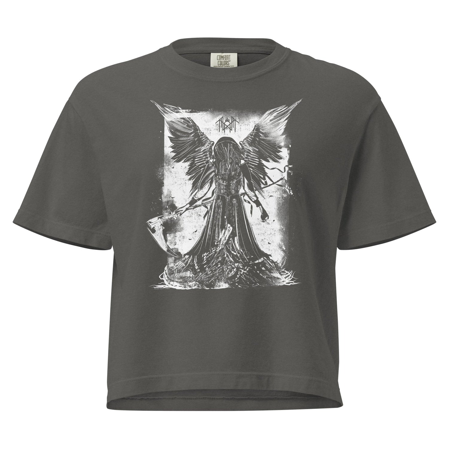 Sleep Token Gods Mineral Wash Womens Crop Top
