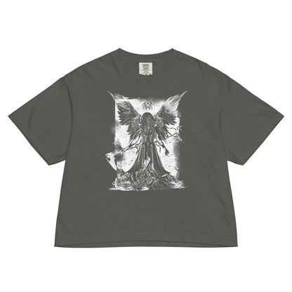 Sleep Token Gods Mineral Wash Womens Crop Top