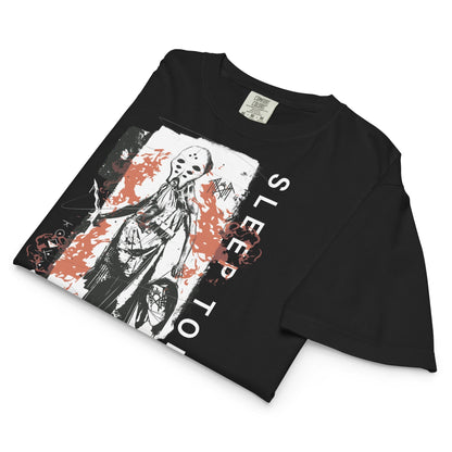 Sleep Token Hey Ya Mineral Wash Womens Crop Top