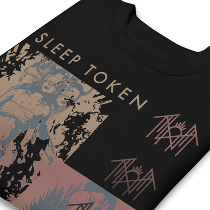 Sleep Token Multi Hit Jumbo Print Sweatshirt