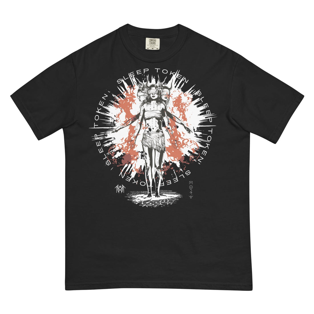 Sleep Token Nazareth Mineral Wash T-Shirt