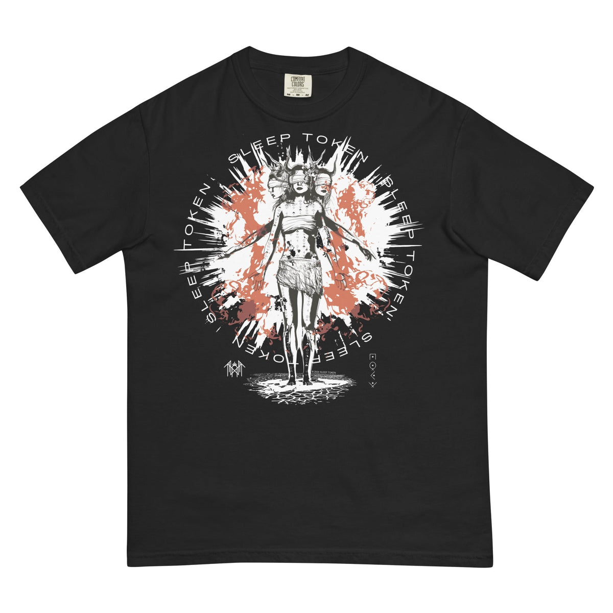 Sleep Token Nazareth Mineral Wash T-Shirt