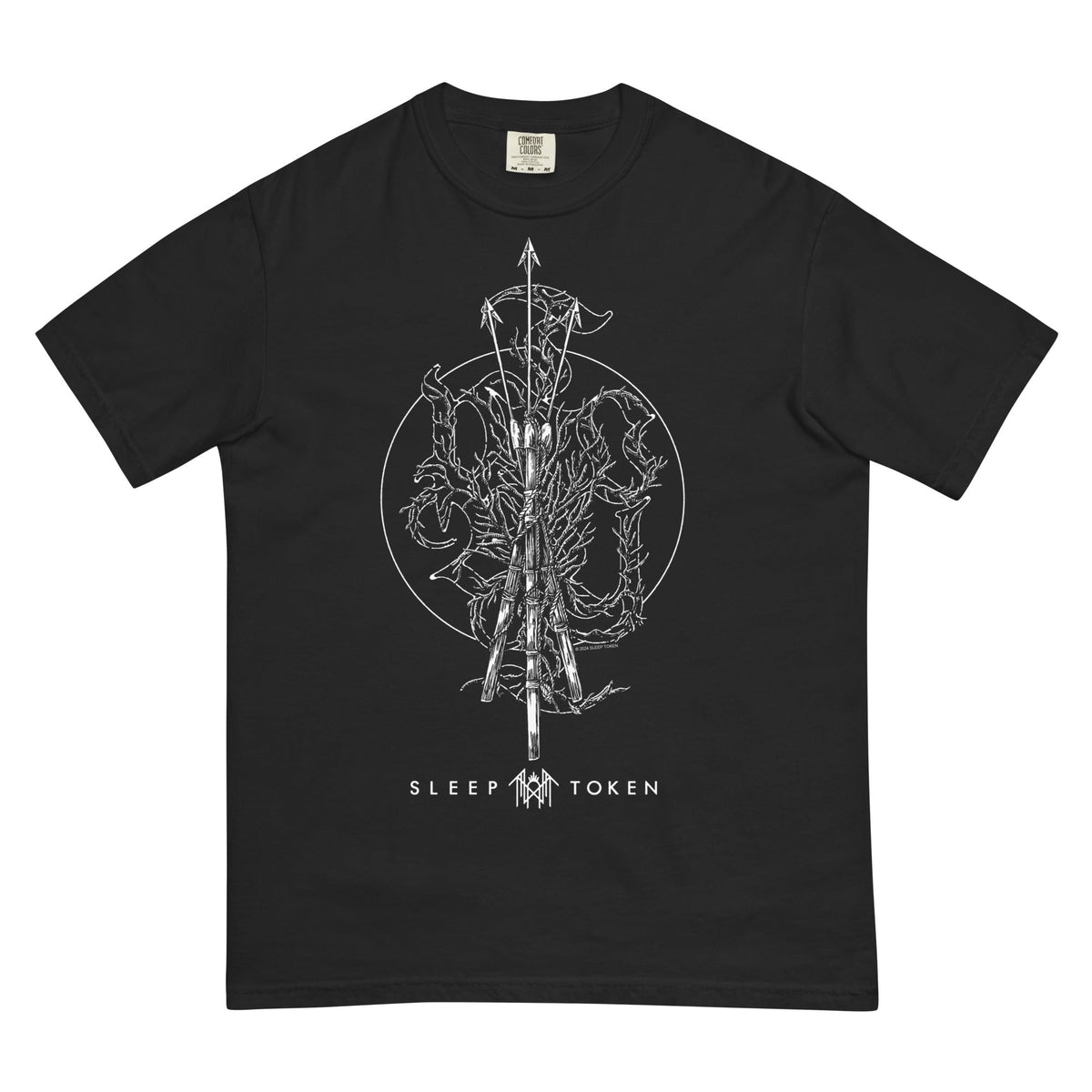 Sleep Token Sugar Mineral Wash T-Shirt