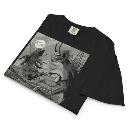 Sleep Token Take Aim Mineral Wash Womens Crop Top