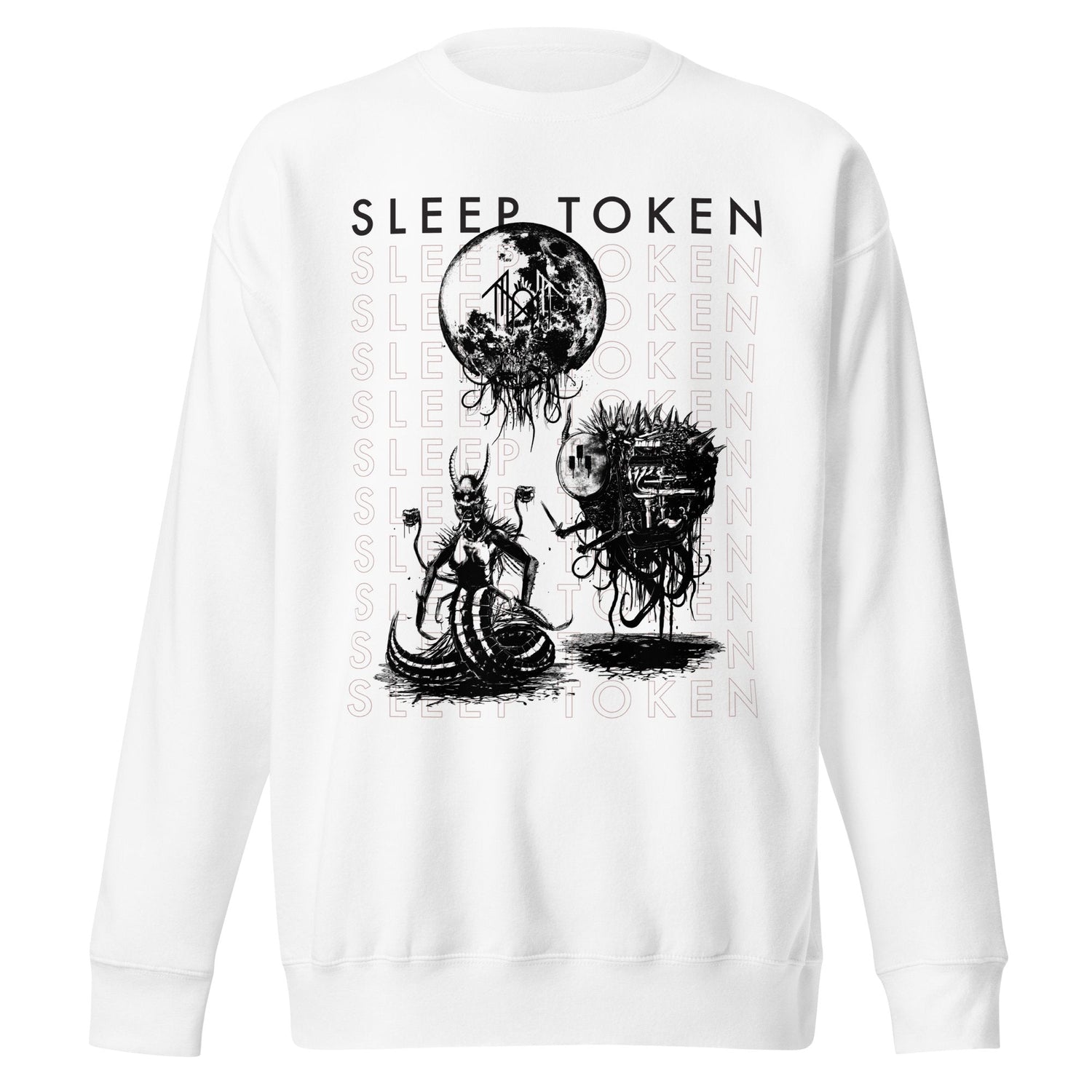 Sleep Token Take Me Back Jumbo Print Sweatshirt