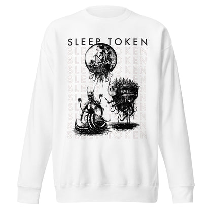 Sleep Token Take Me Back Jumbo Print Sweatshirt