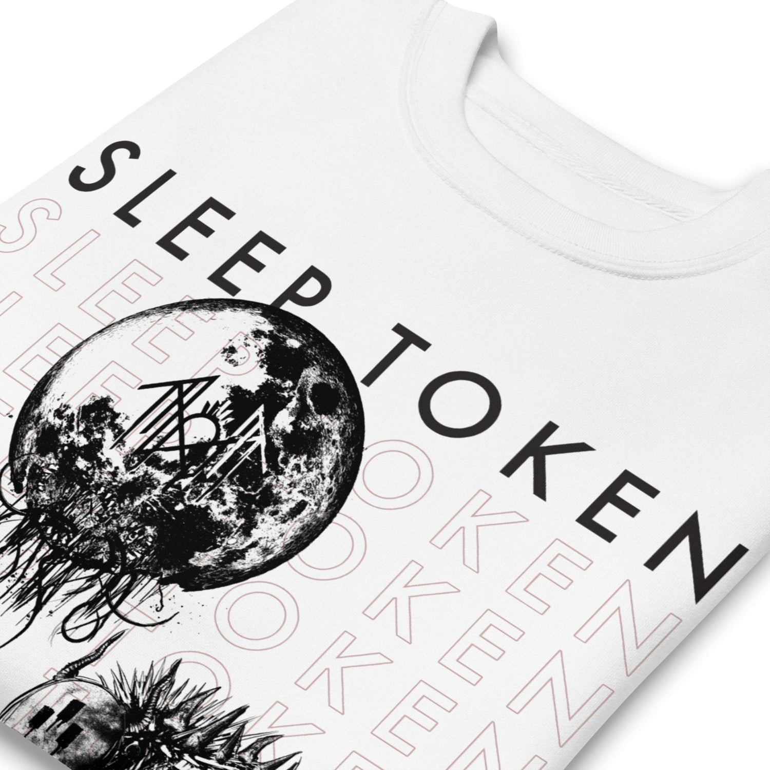 Sleep Token Take Me Back Jumbo Print Sweatshirt