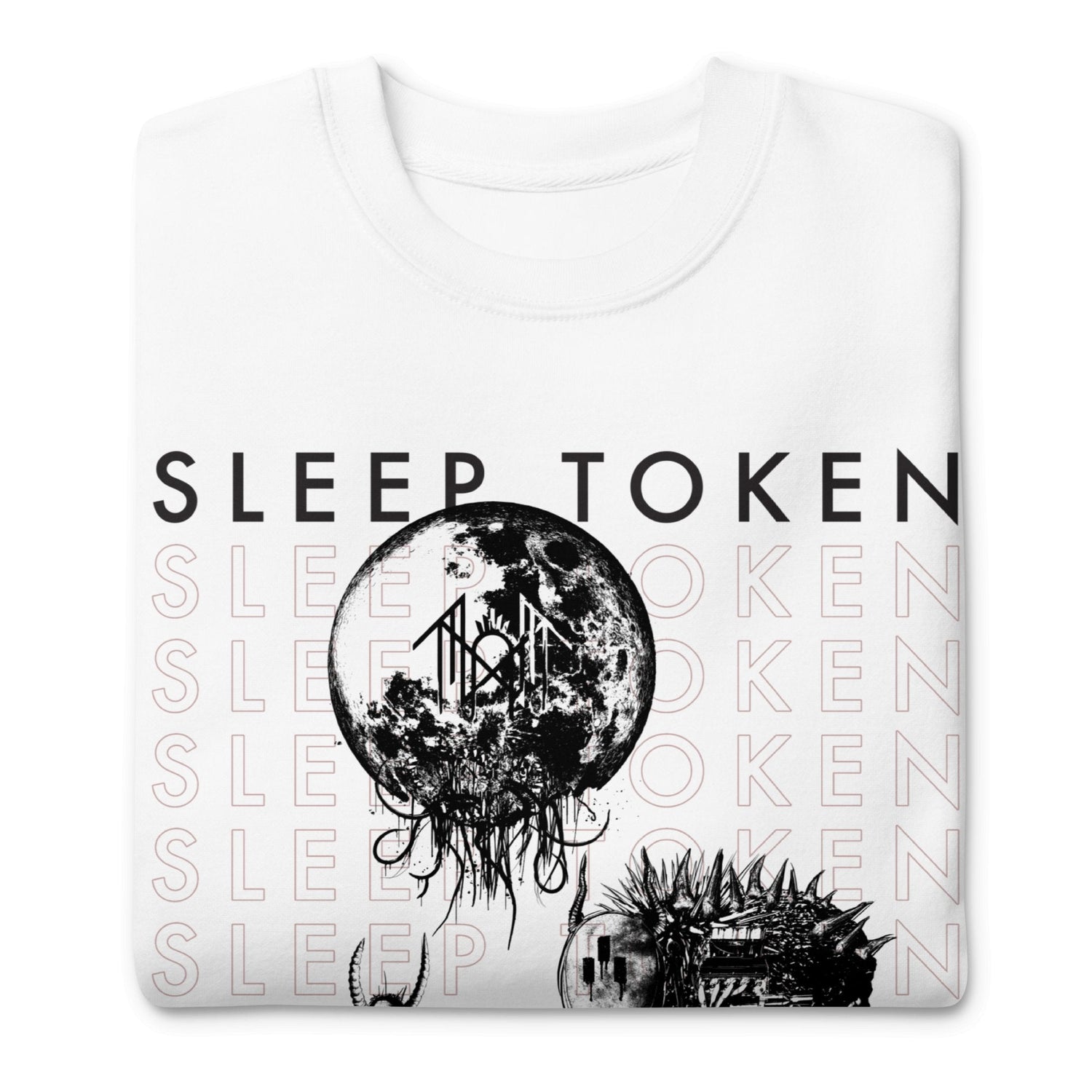 Sleep Token Take Me Back Jumbo Print Sweatshirt