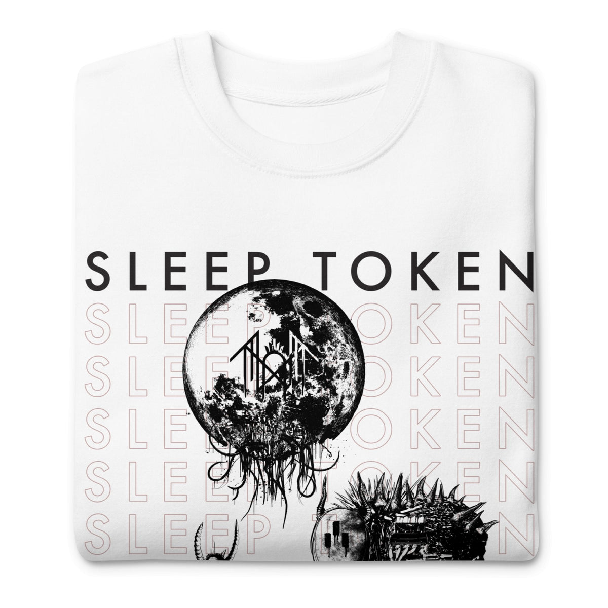 Sleep Token Take Me Back Jumbo Print Sweatshirt