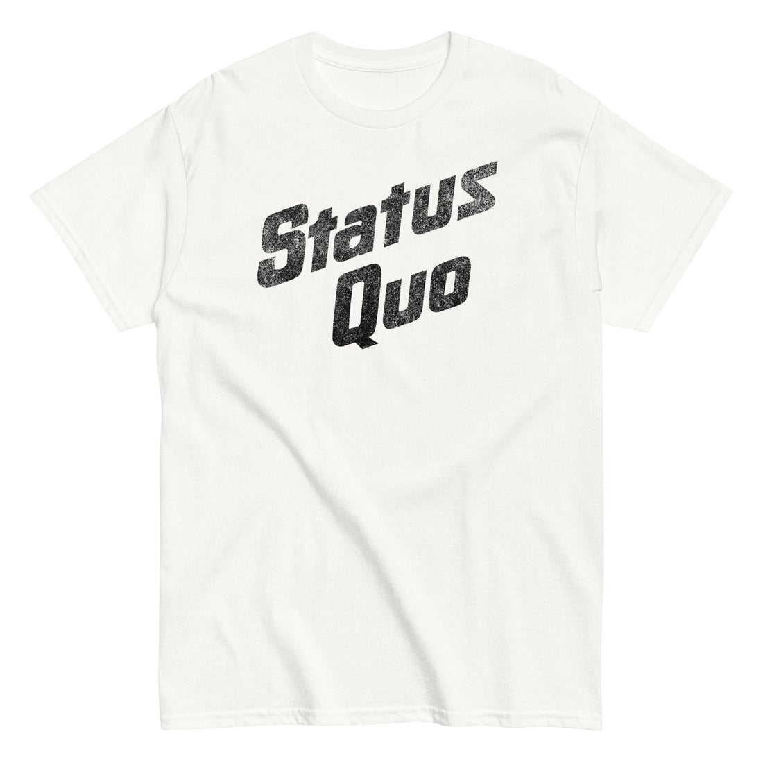 Status Quo - Black Logo T-Shirt