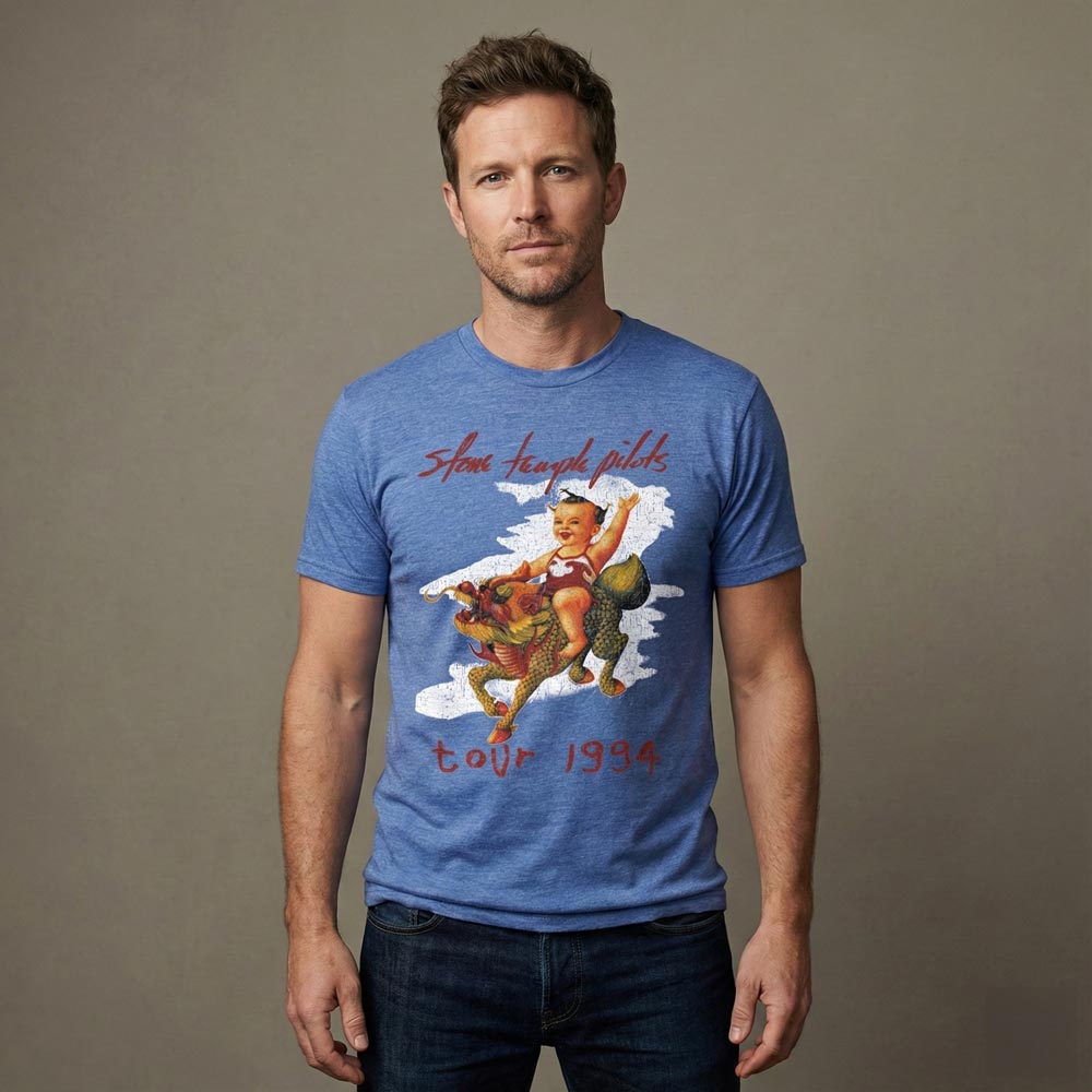 STONE TEMPLE PILOTS Eye-Catching T-Shirt, TOUR 1994