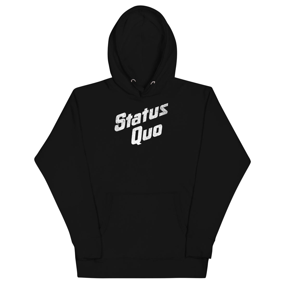 Status Quo - White Logo Hoodie