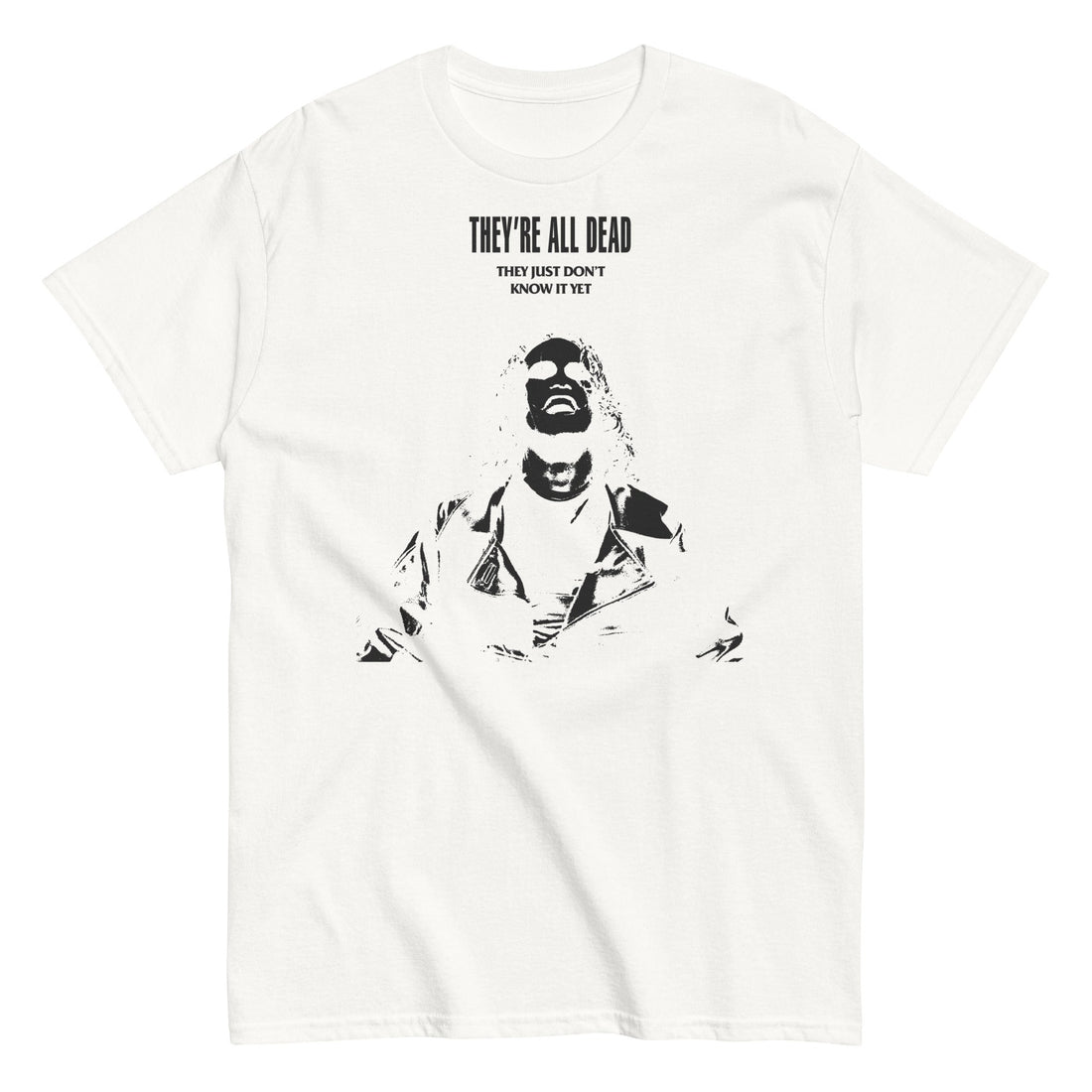 The Crow - Black Outline T-Shirt