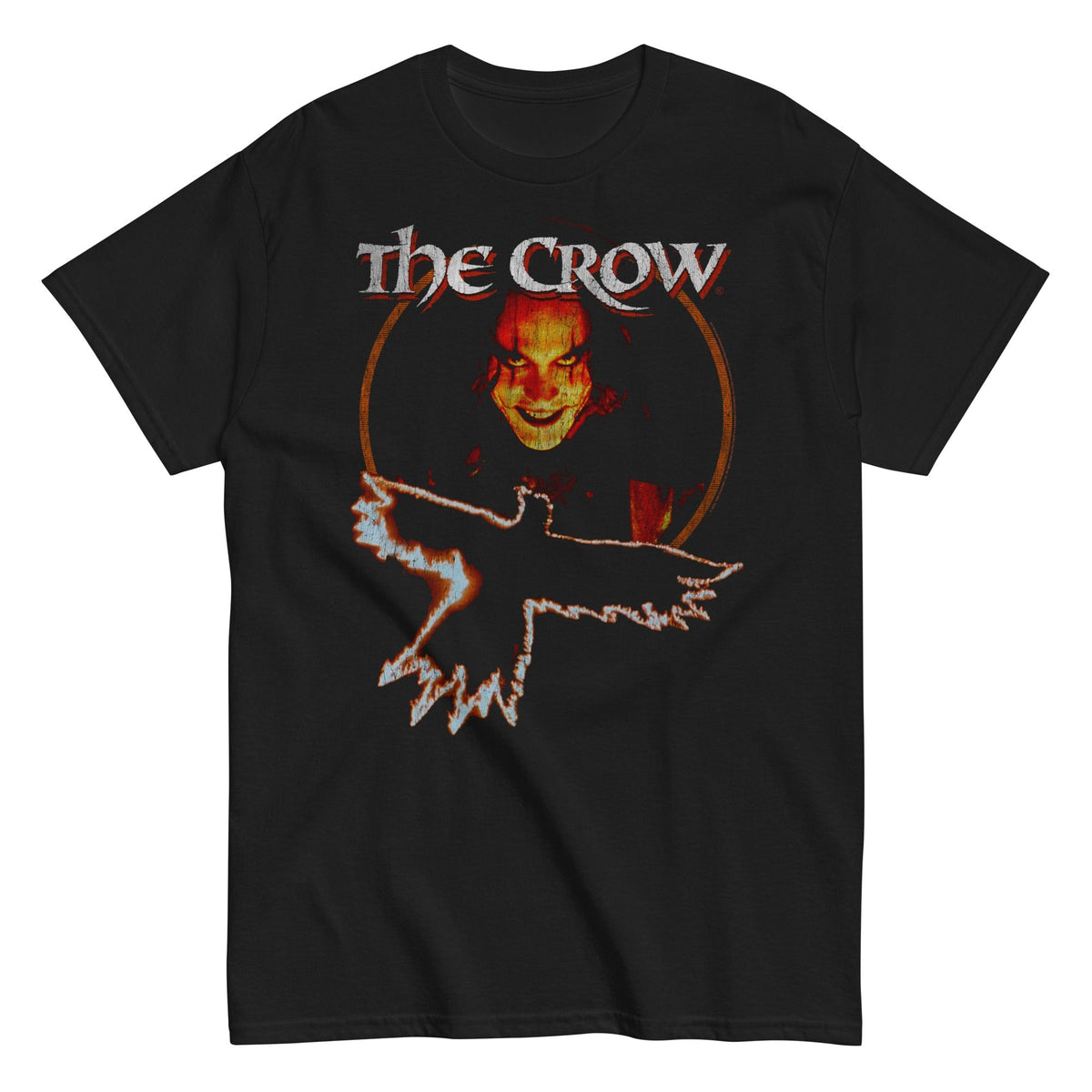 Black t-shirt with &
