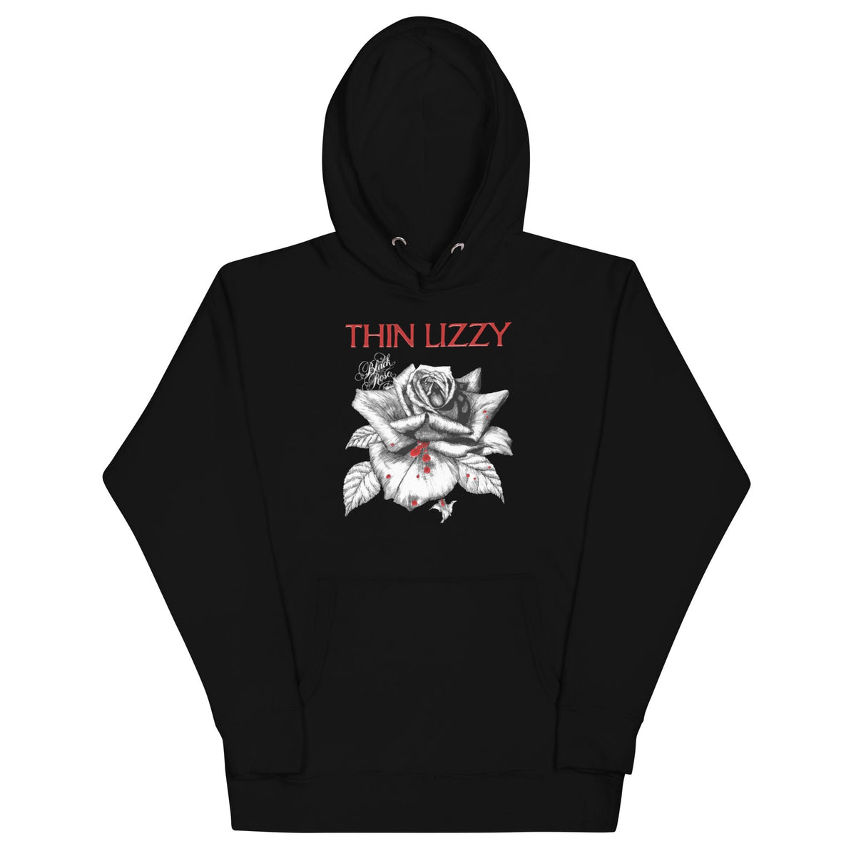 Thin Lizzy Black Rose Classic Hoodie