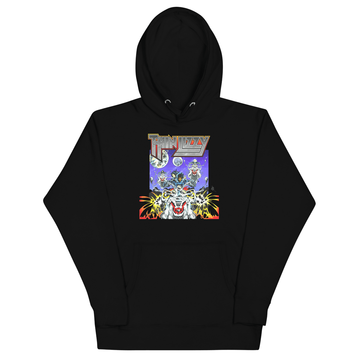 Thin Lizzy Night Riders Hoodie