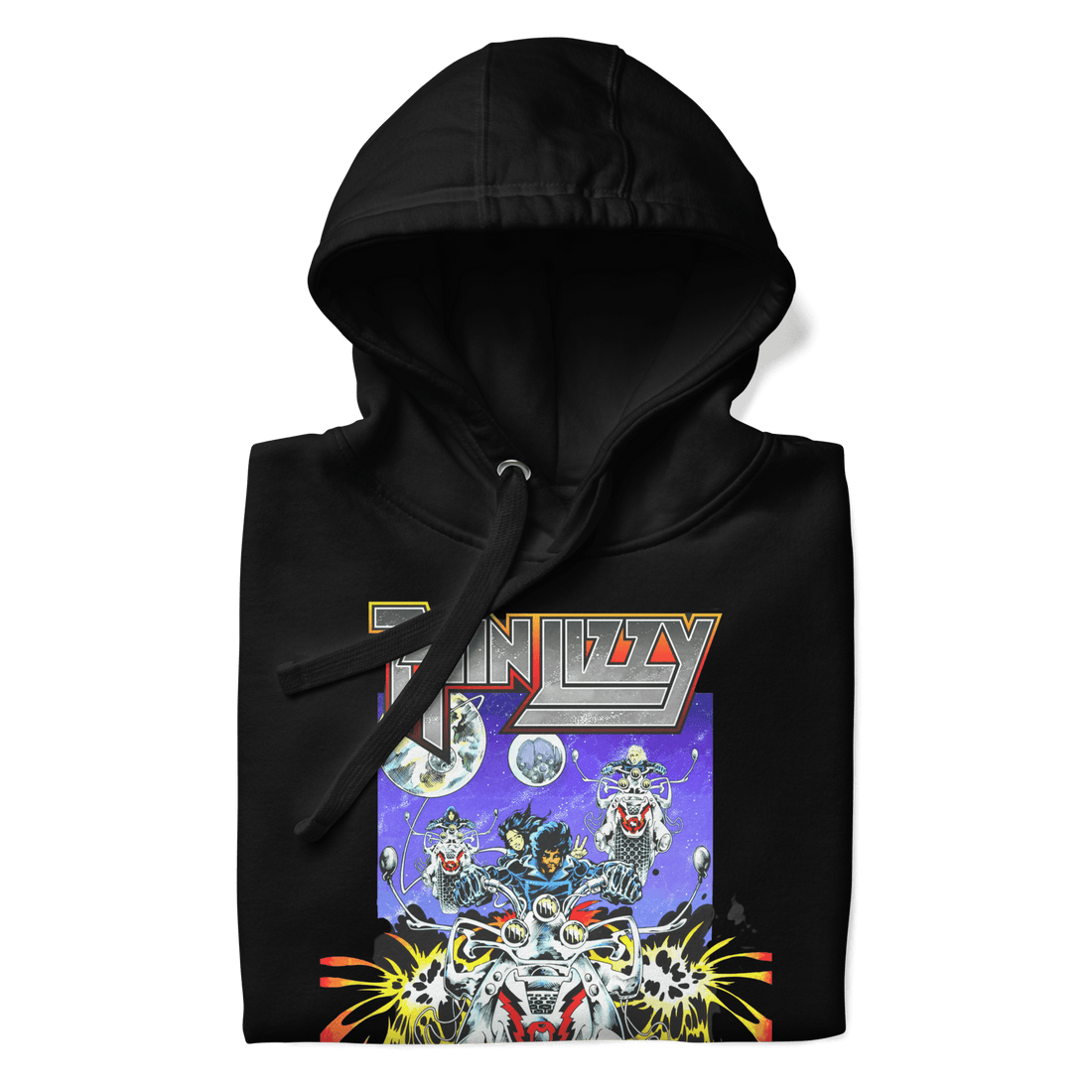 Thin Lizzy Night Riders Hoodie