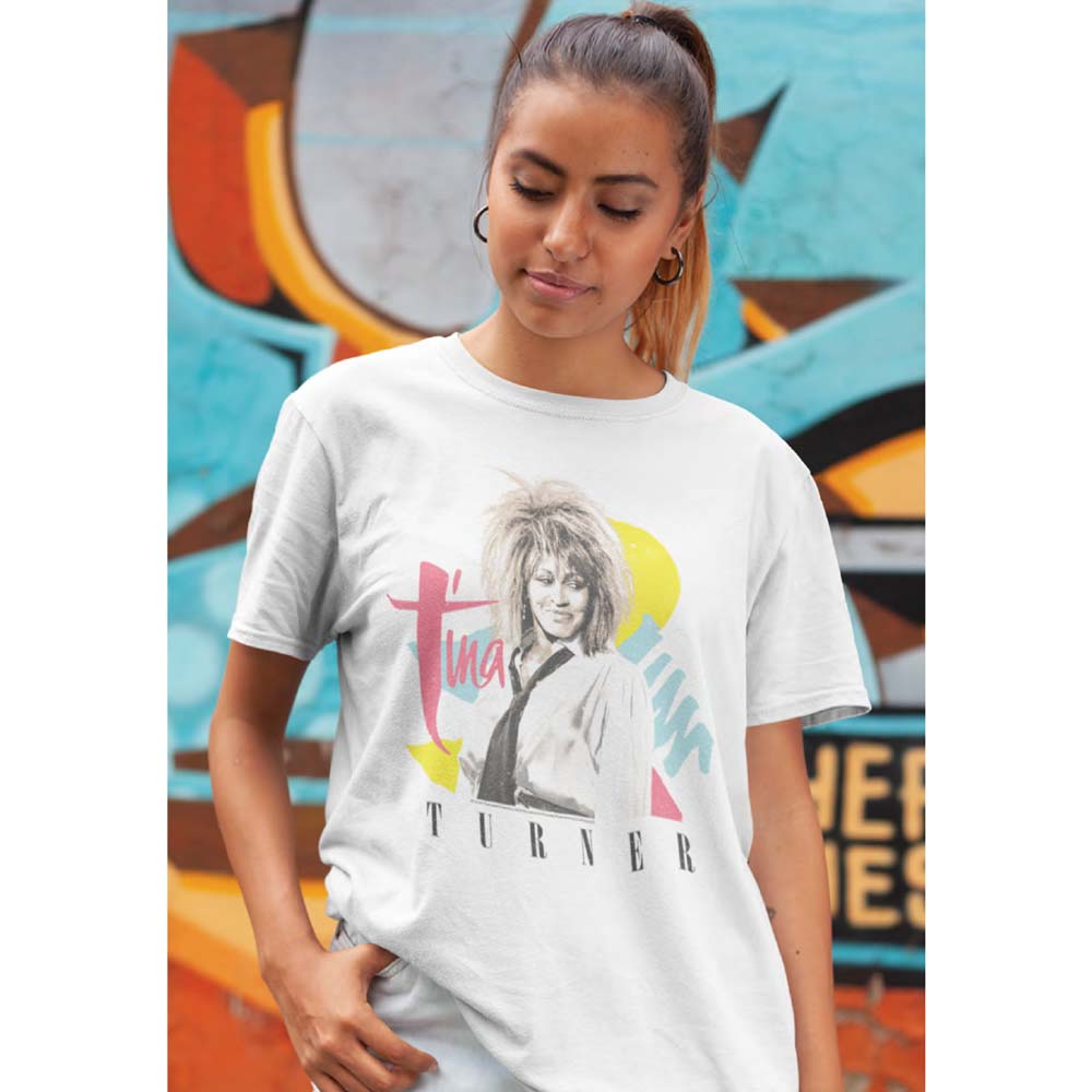 TINA TURNER Eye-Catching T-Shirt, Shapes