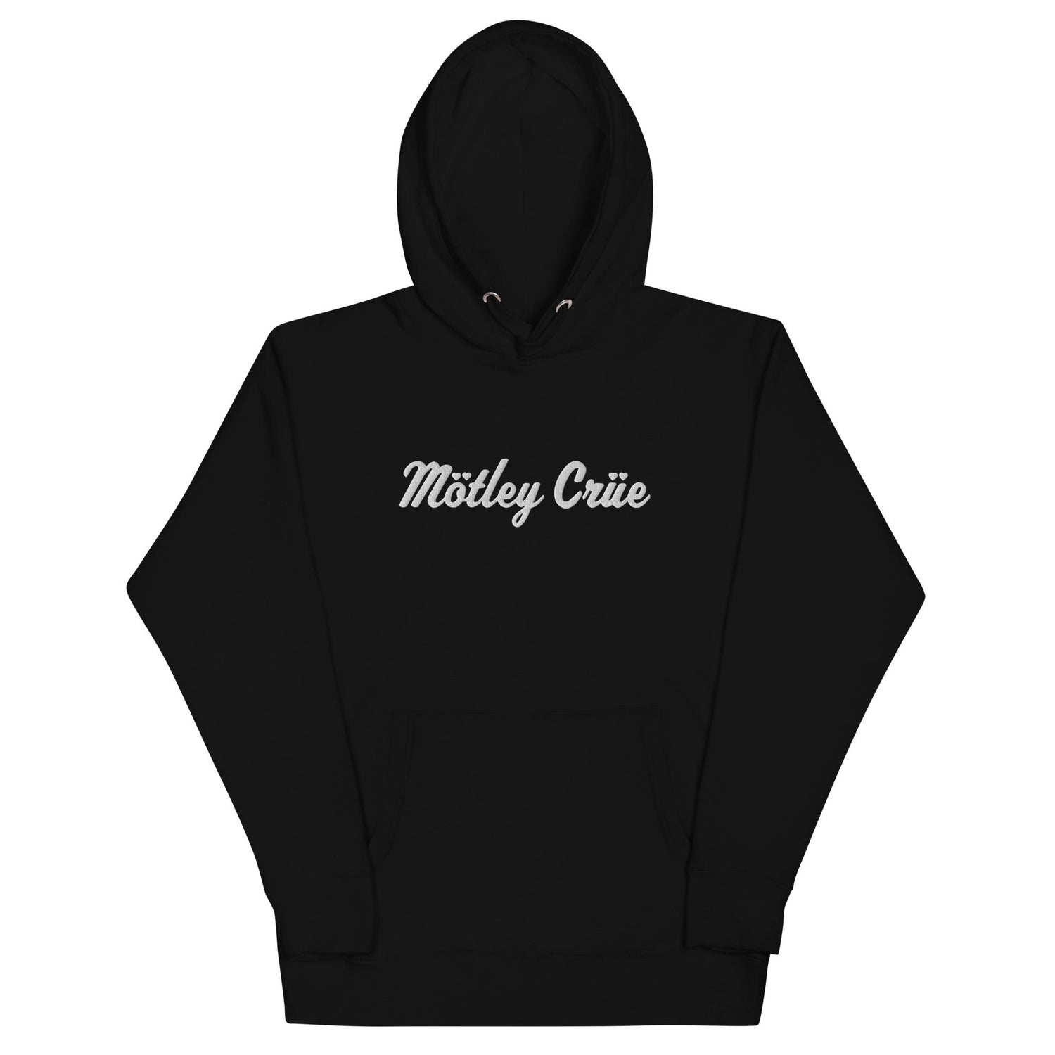 Motley Crue Cursive HD Embroidered Hoodie