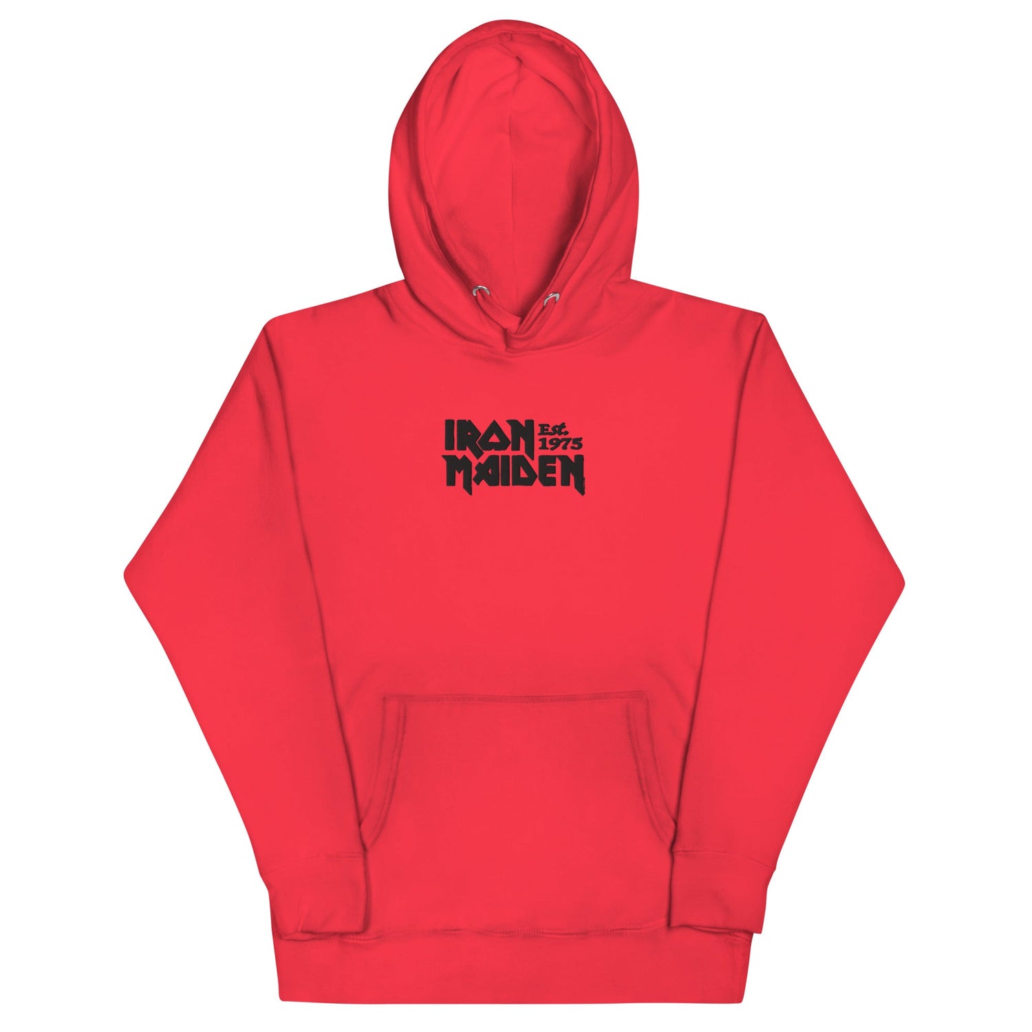 Iron Maiden Vintage 1975 HD Embroidered Hoodie