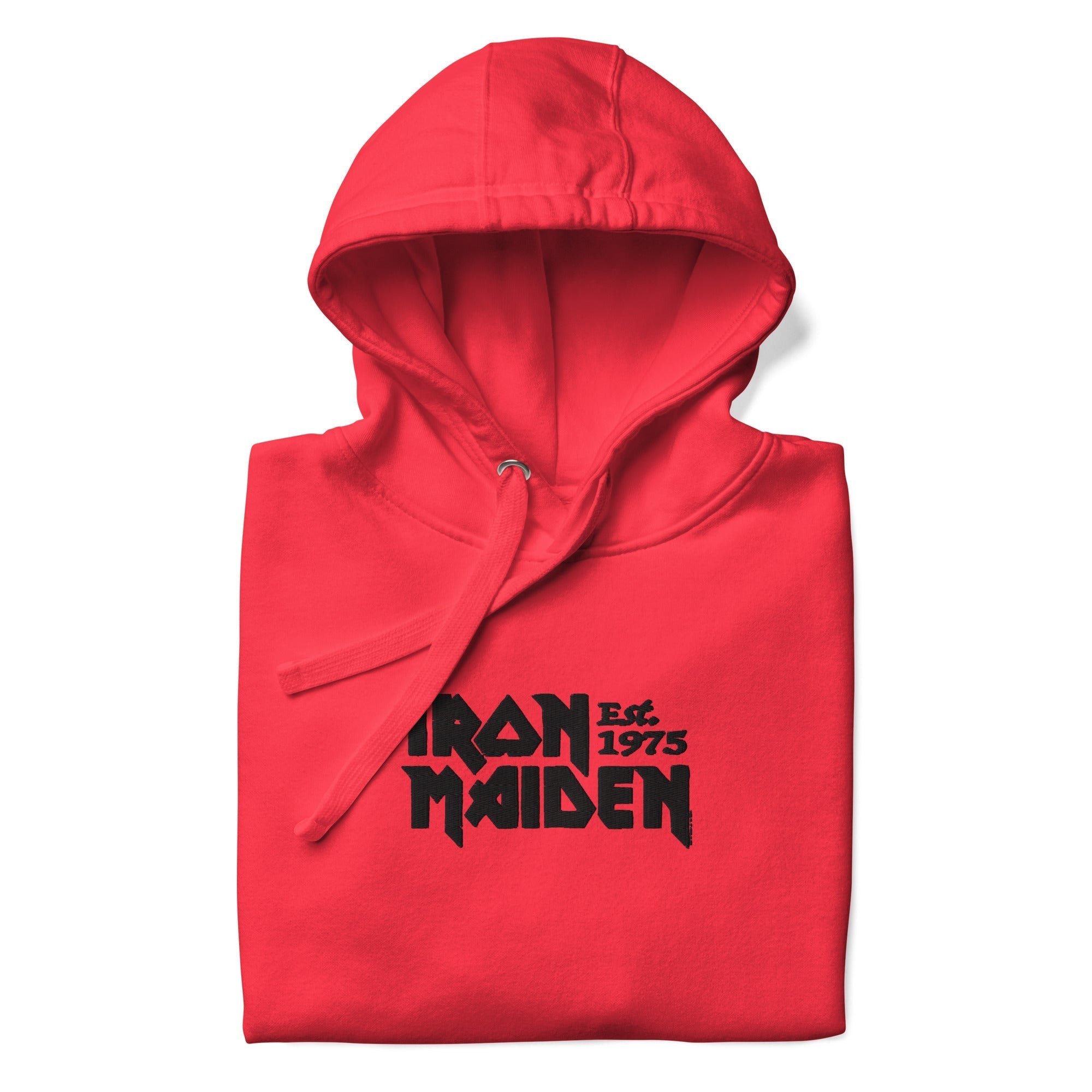 Iron Maiden Vintage 1975 HD Embroidered Hoodie