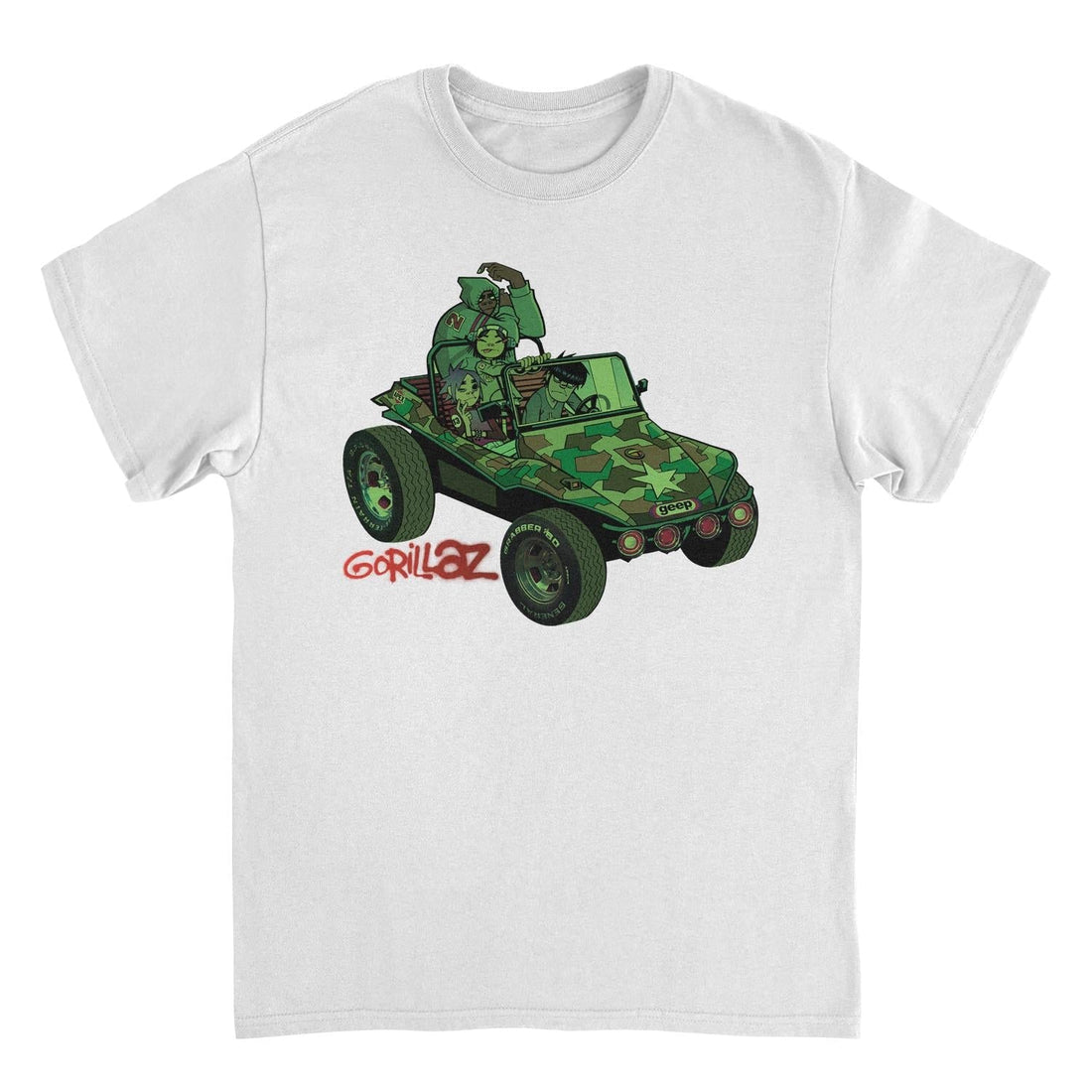 GORILLAZ Self Titled Album T-Shirt