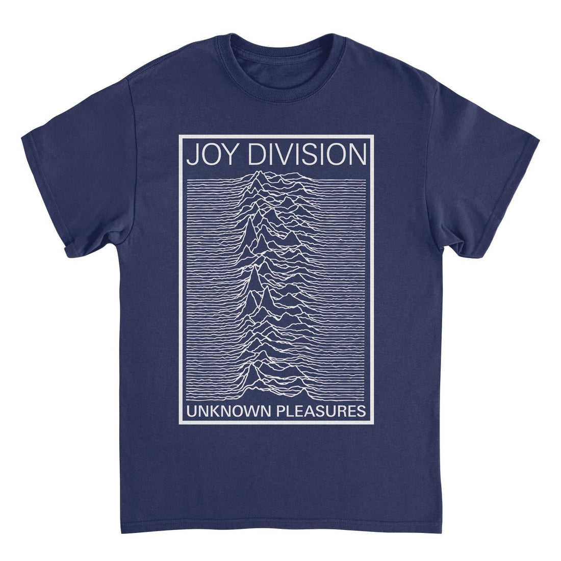 Navy blue t-shirt with Joy Division &
