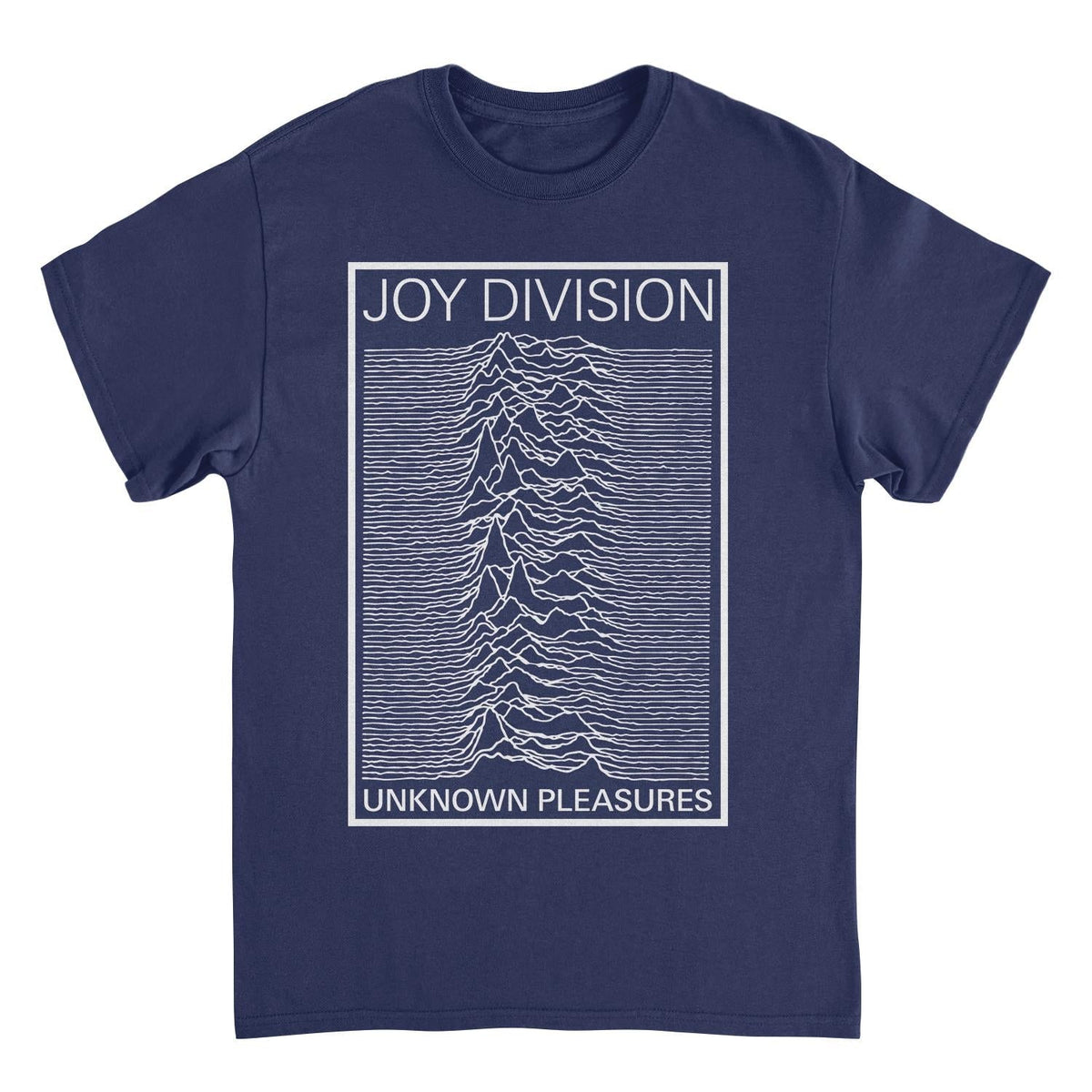 Navy blue t-shirt with Joy Division &