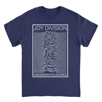 Navy blue t-shirt with Joy Division &