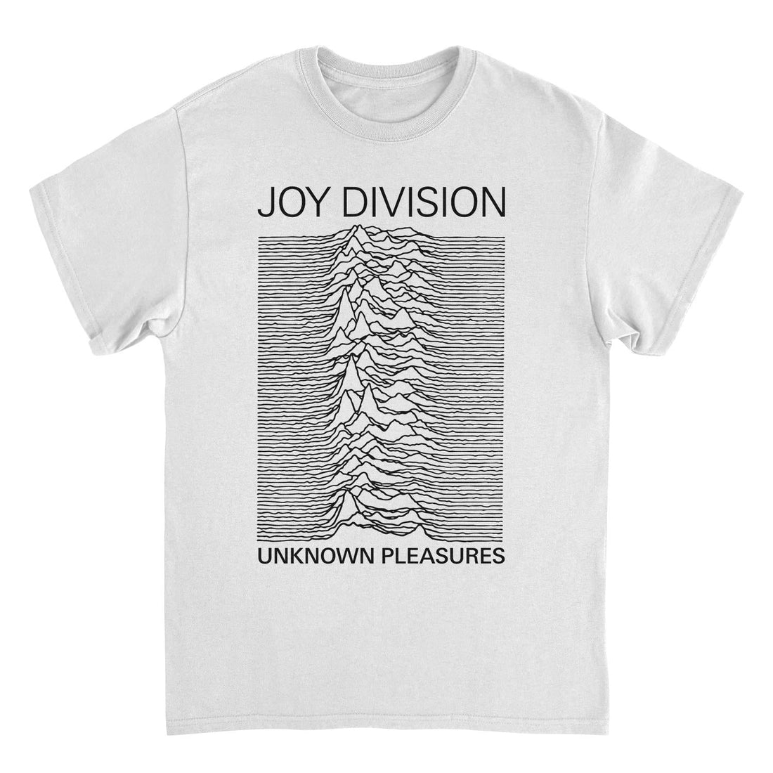 White t-shirt with Joy Division &
