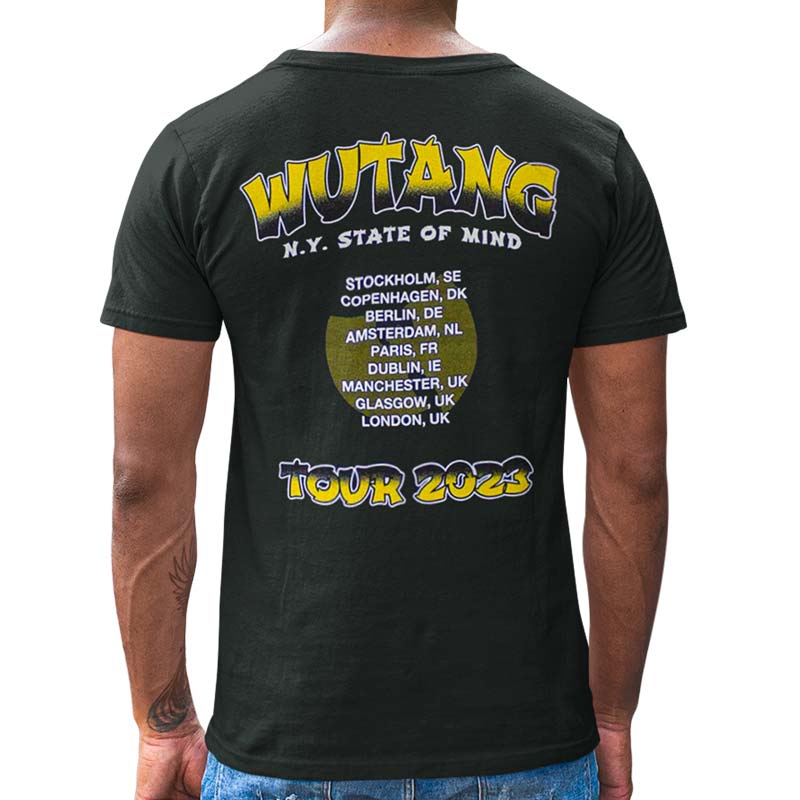 WU-TANG CLAN Attractive T-Shirt, Tour &