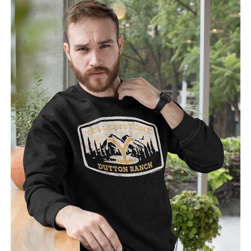 YELLOWSTONE Premium Sweatshirt, Ranch Patch