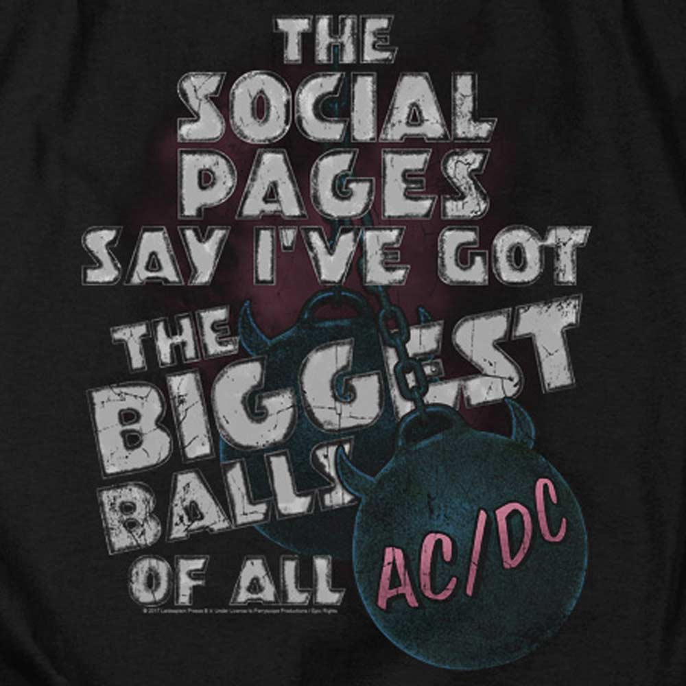 AC/DC Impressive T-Shirt, Big Balls